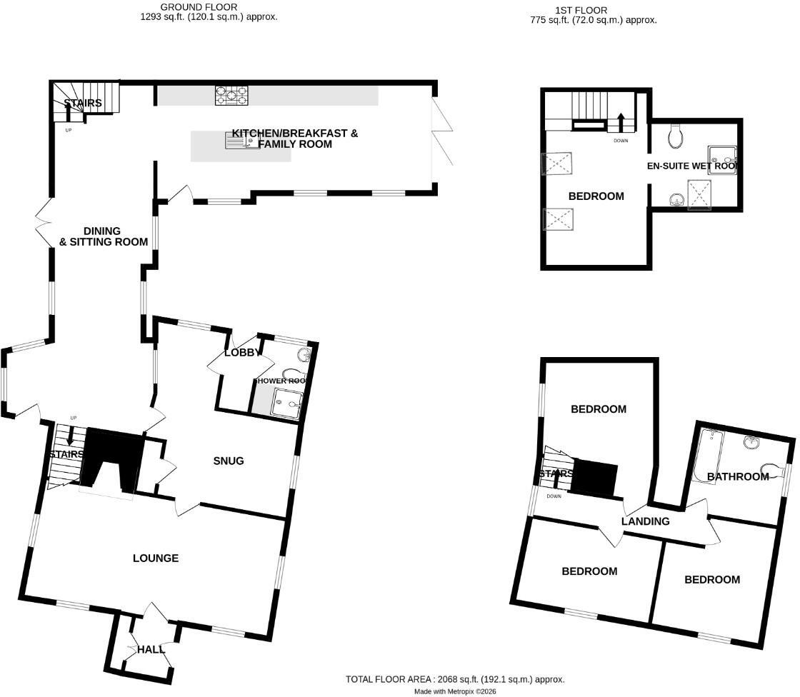Clatterford End, Good Easter, Chelmsford floorplan