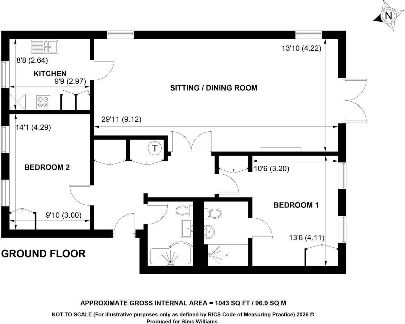 Walberton Park, Walberton floorplan