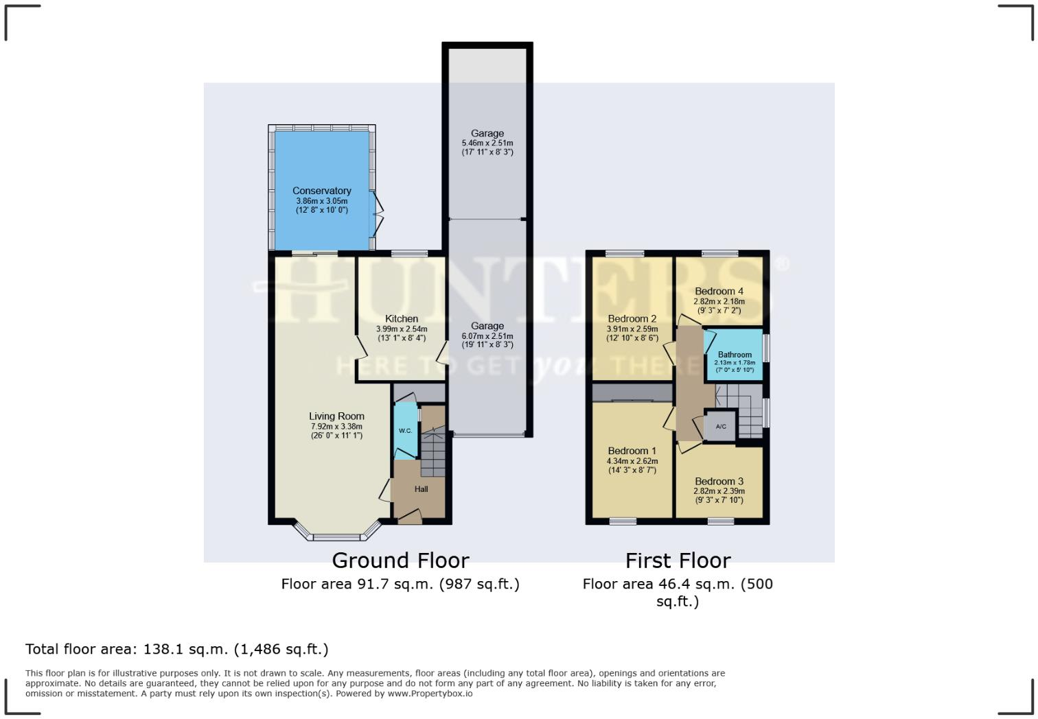 Avington Close, Sedgley floorplan