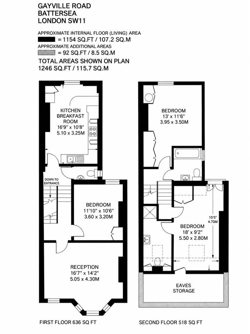 Gayville Road Battersea London floorplan