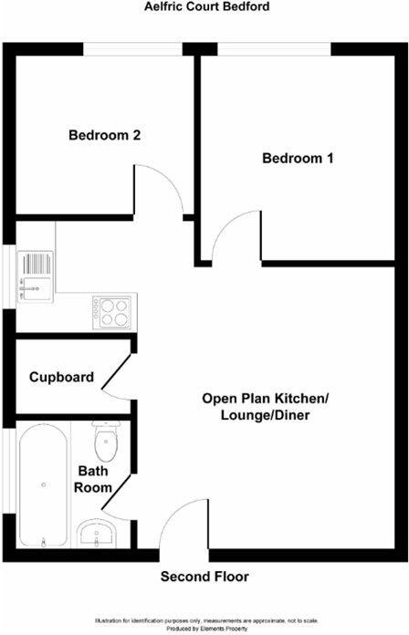 Aelfric Court, Dearne Walk, Bedford floorplan