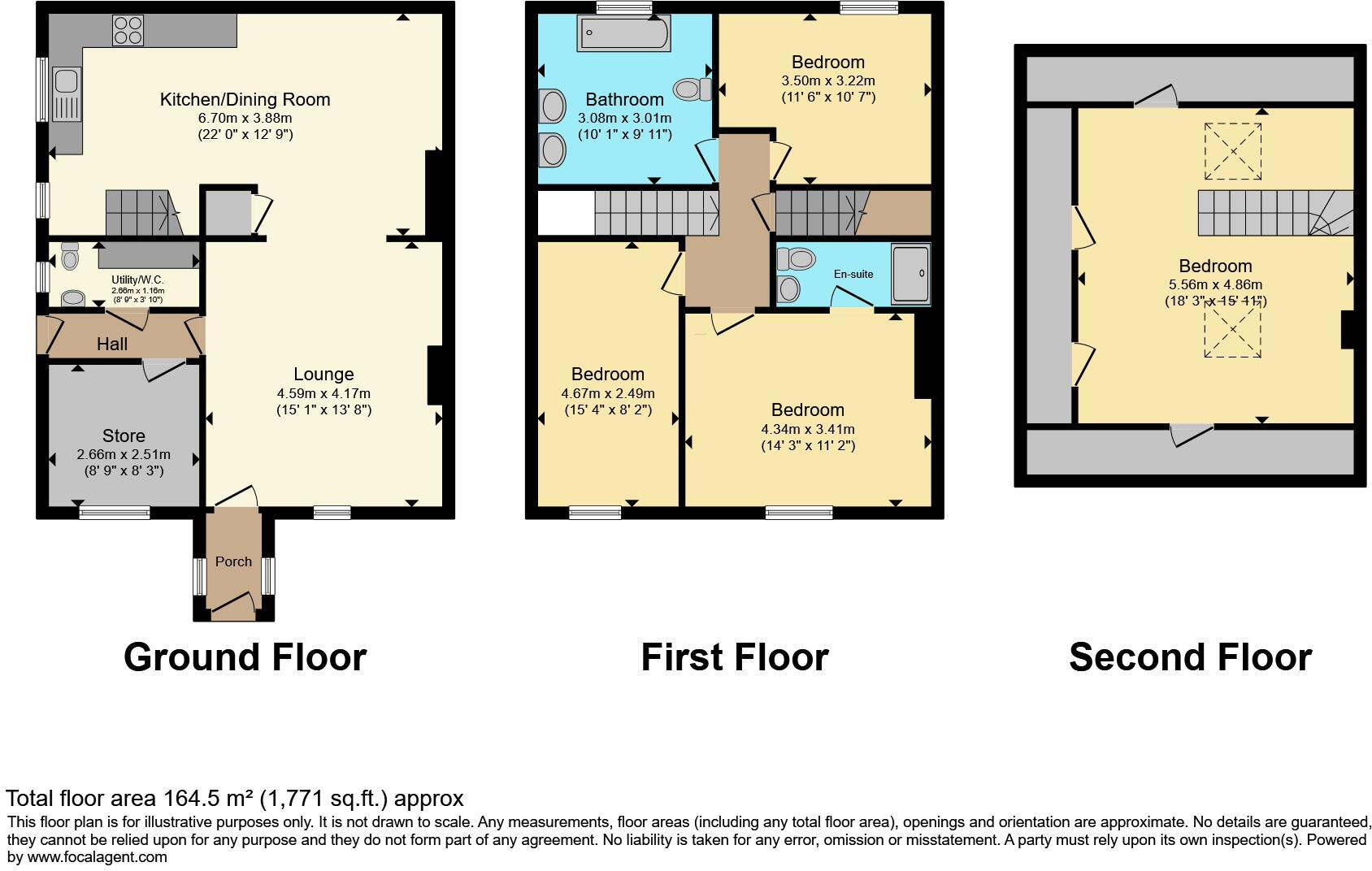 Bracken Road, Brighouse, HD6 floorplan