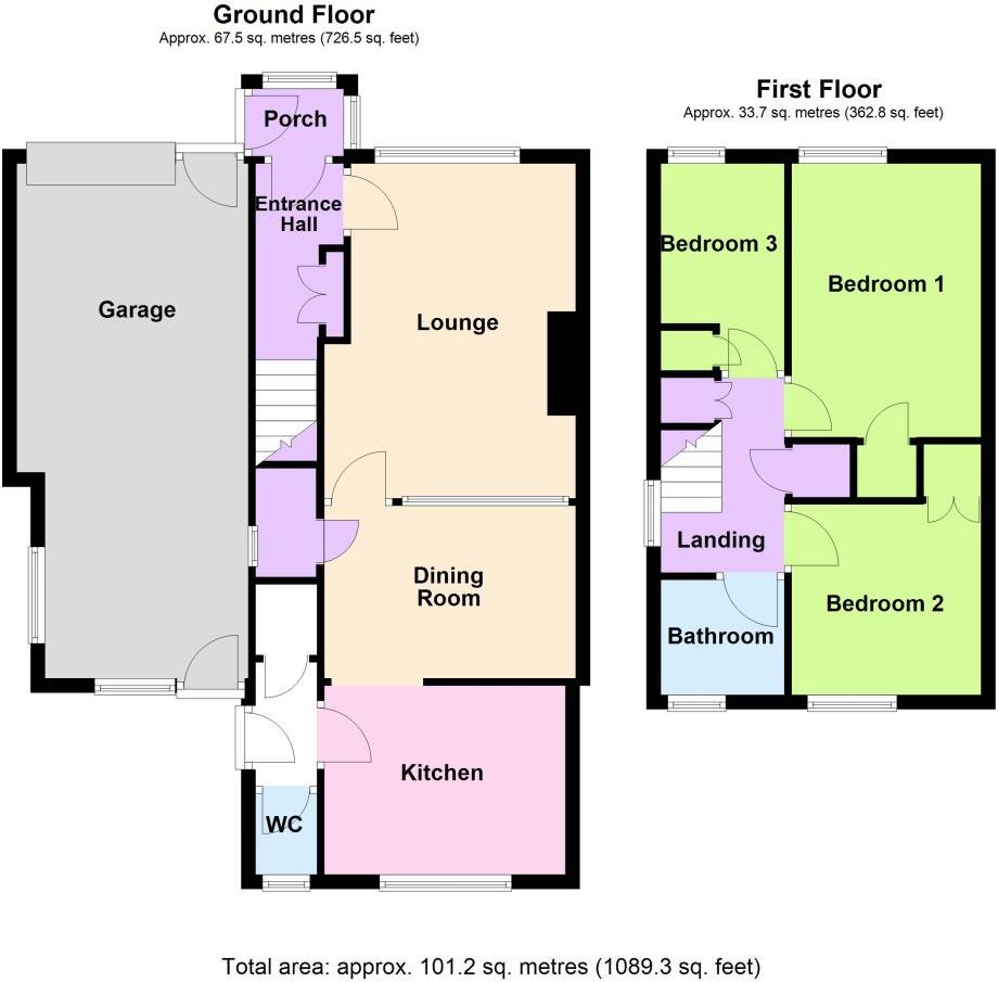 Chapel Lane, Nether Broughton floorplan