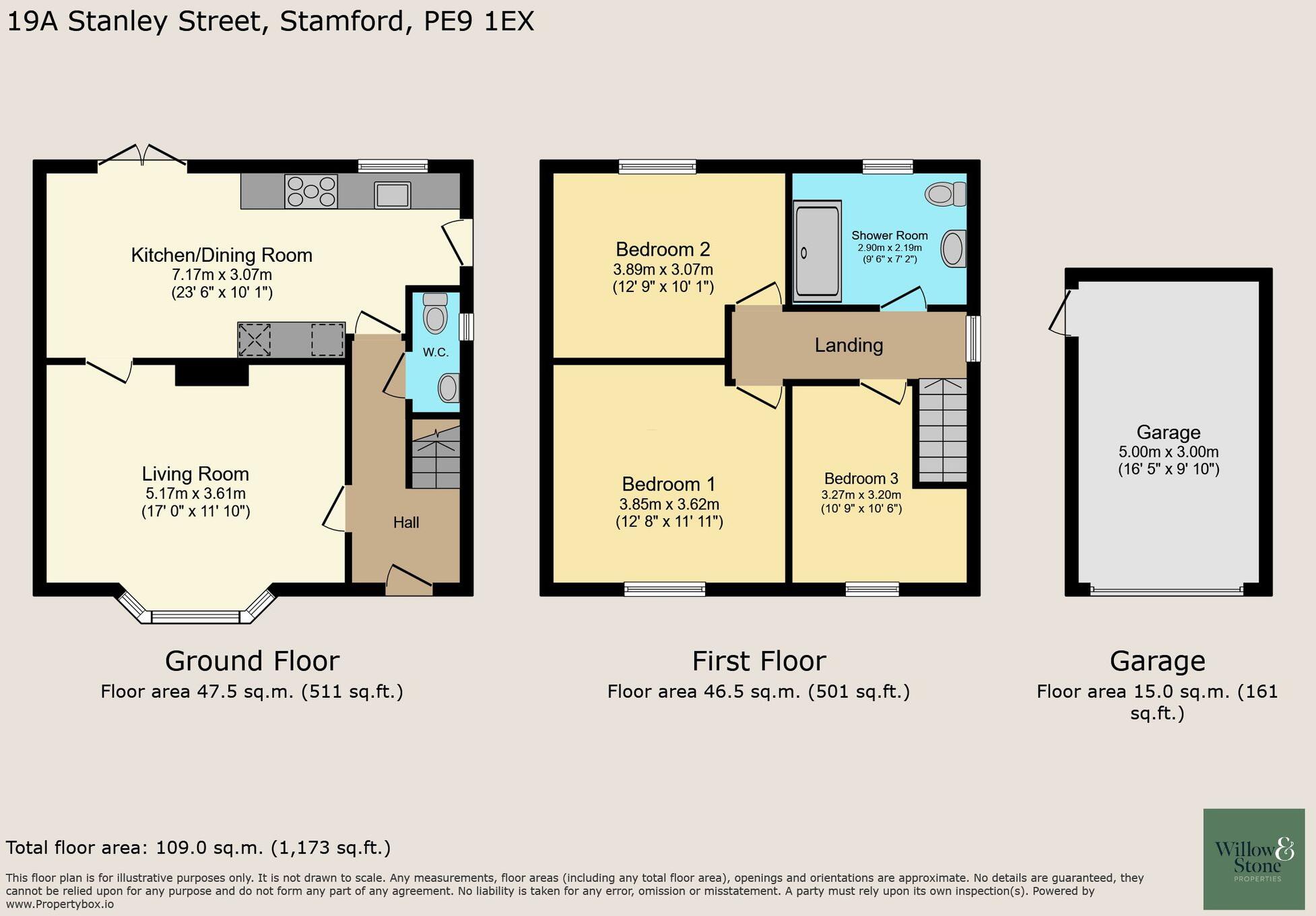 Stanley Street, Stamford, PE9 floorplan