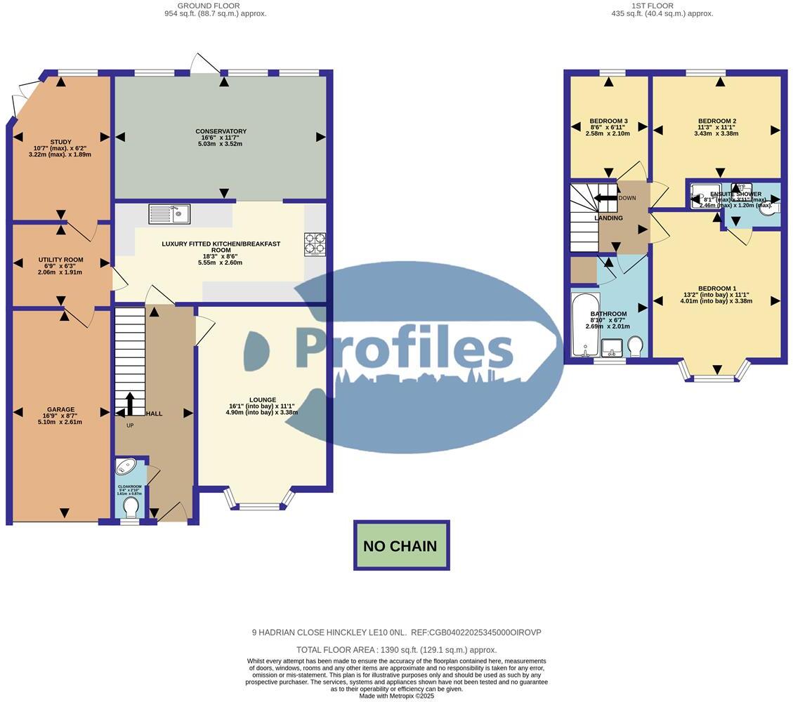 Hadrian Close, Hinckley floorplan