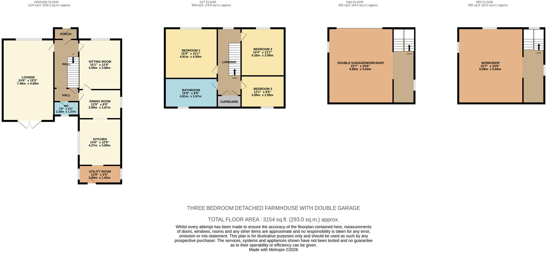 Shore Road, Hesketh Bank floorplan