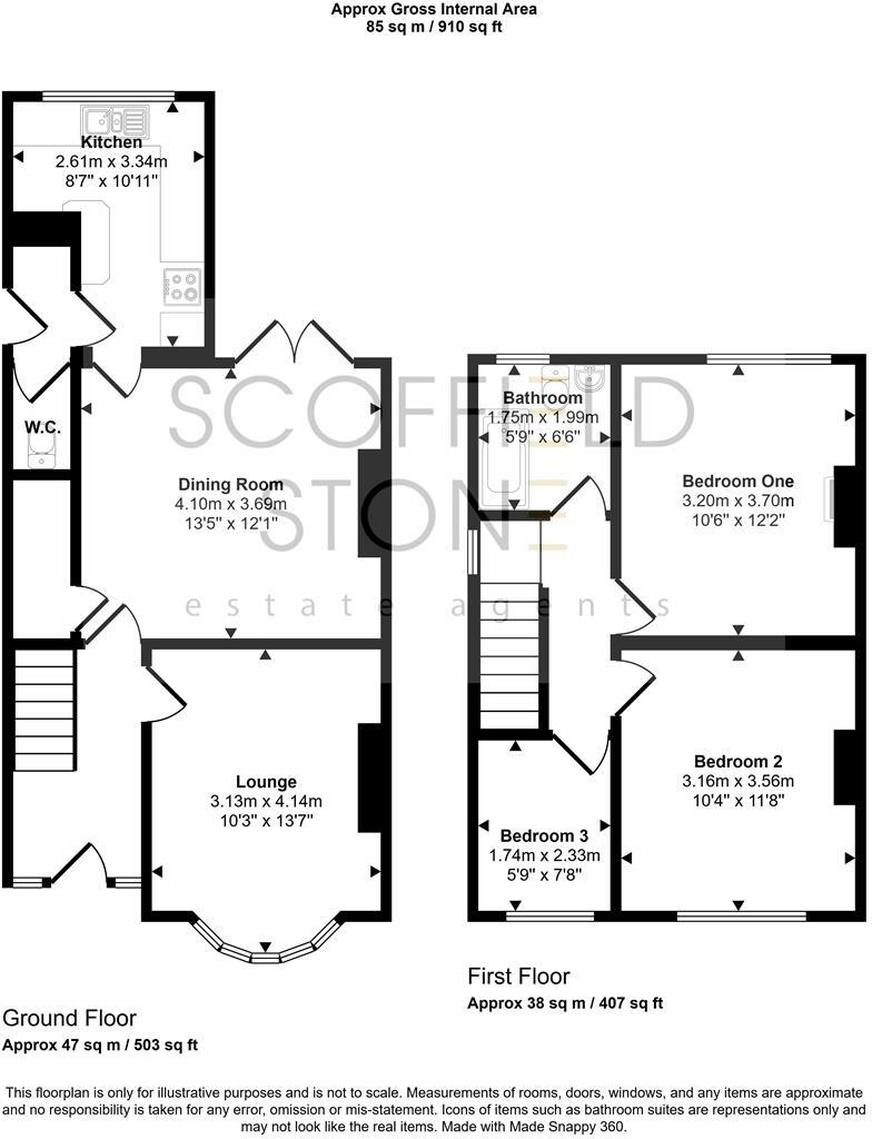 160 Doles Lane, Findern floorplan