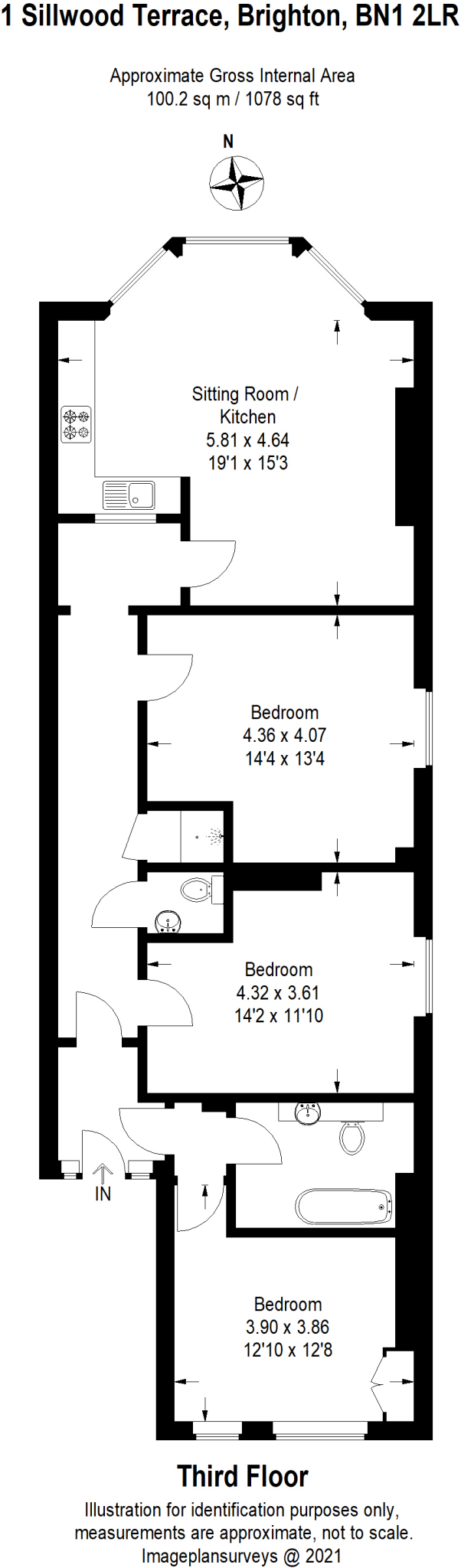 Sillwood Terrace, Brighton floorplan