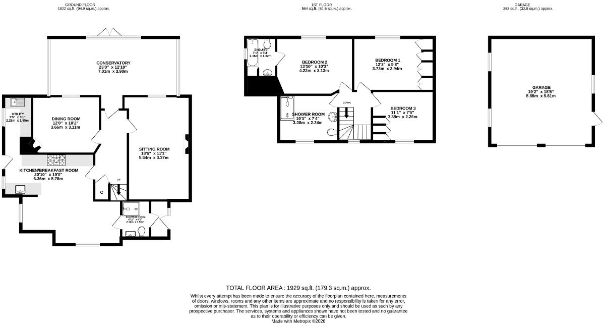 Stunts Green, Herstmonceux, East Sussex, BN27 4PR floorplan