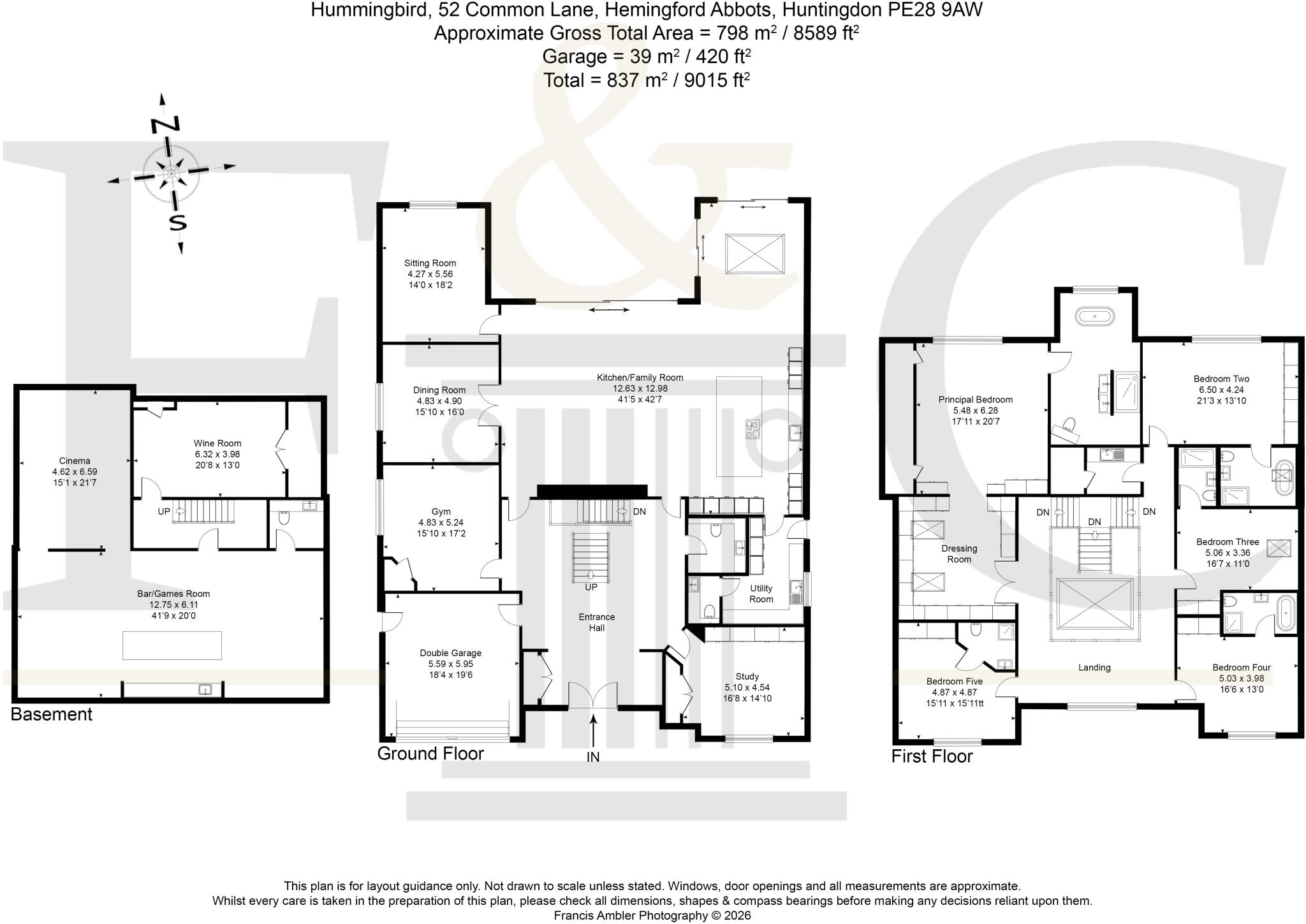 Common Lane, Hemingford Abbots, Huntingdon, Cambridgeshire, PE28 floorplan