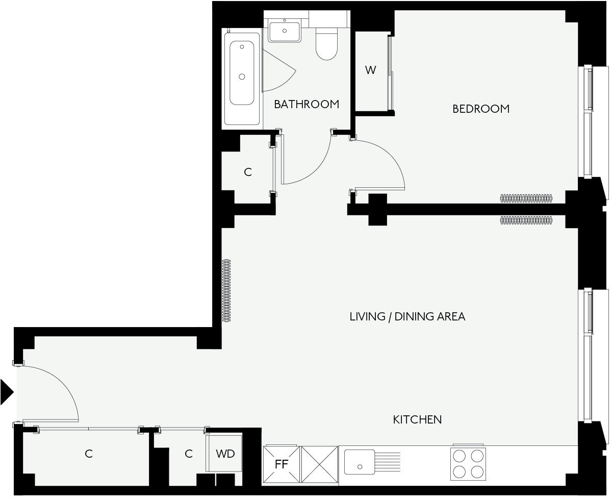 Eades Apartments, Selborne Road, London, E17 7GD floorplan