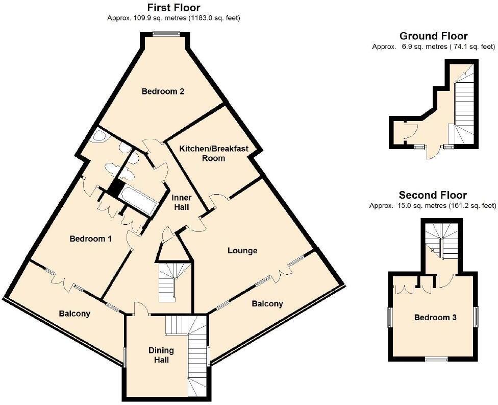 Bryn Y Bia Road, Craigside, Llandudno floorplan