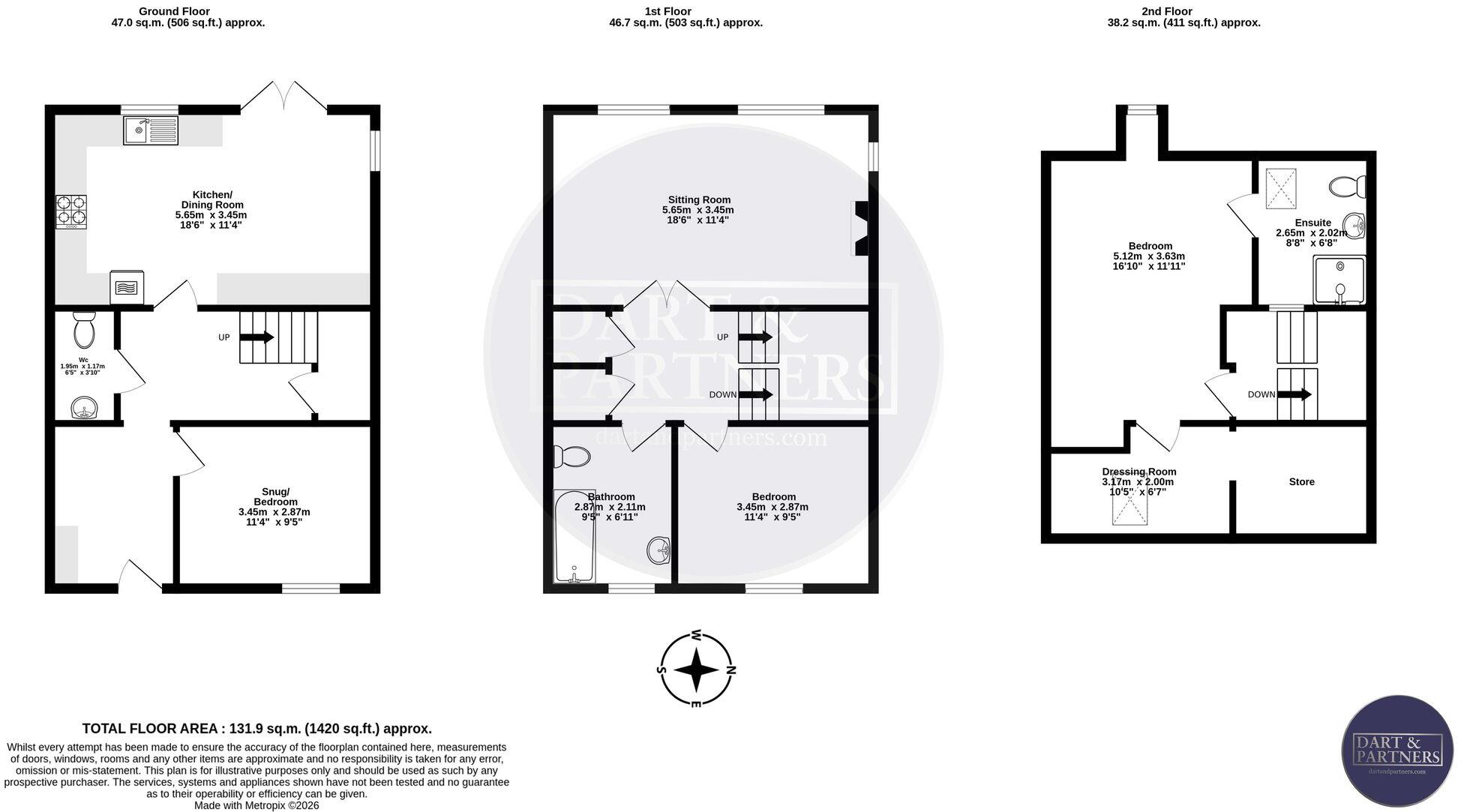 Shoreside, Shaldon, TQ14 floorplan