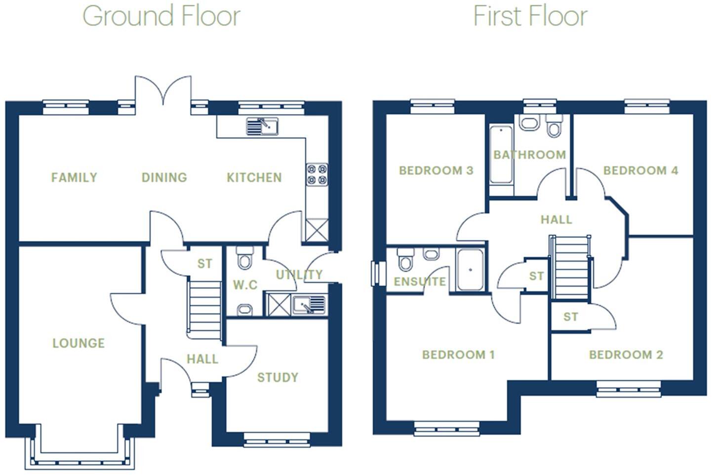Meadow View Close, Worsthorne, Burnley floorplan