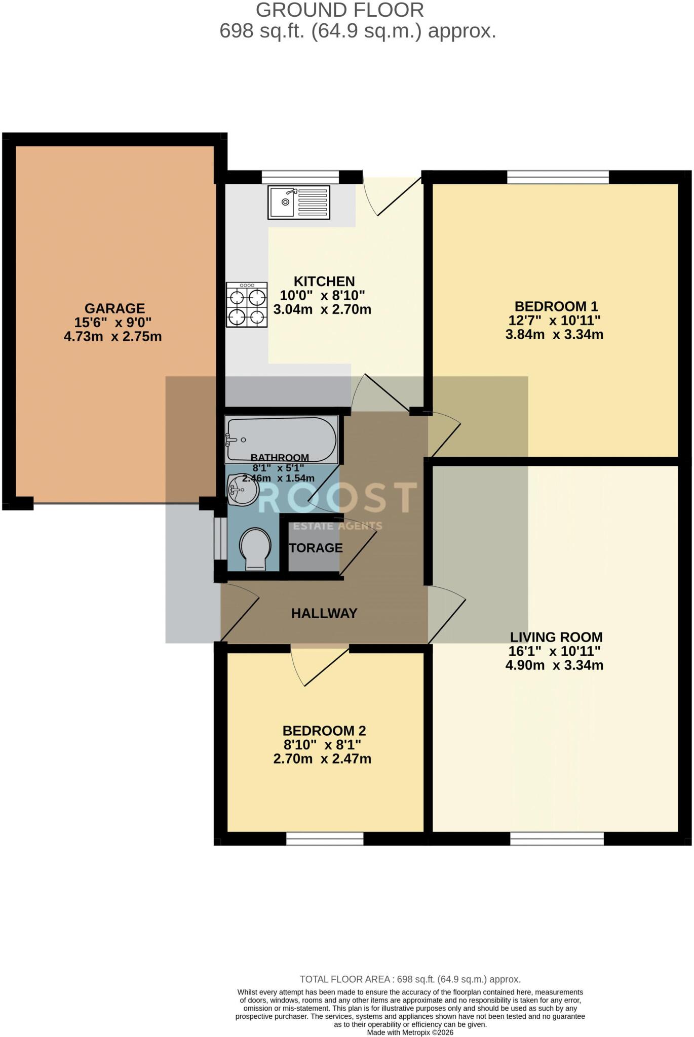 Birkdale Drive, Immingham floorplan