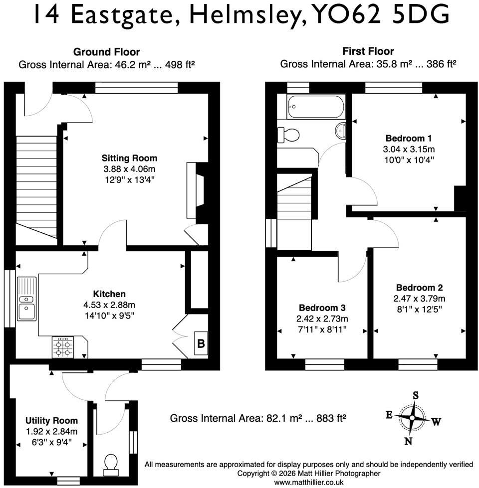Eastgate, Helmsley, York floorplan