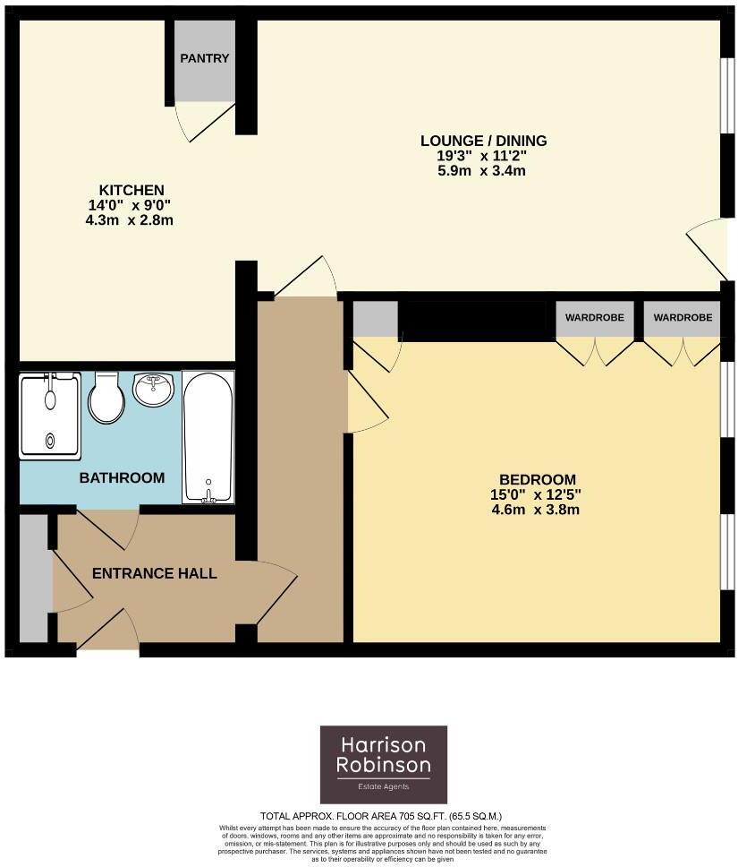 Clock Tower, High Royds Fold, Menston floorplan