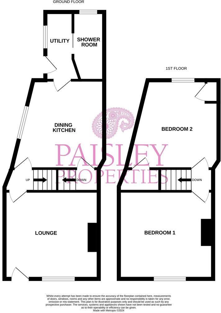 Blacker Road, Mapplewell Barnsley, S75 6BW floorplan