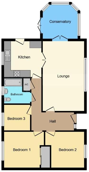 Hurn Bank, Holbeach Hurn floorplan