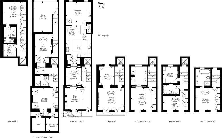 Brompton Square, London, SW3 floorplan