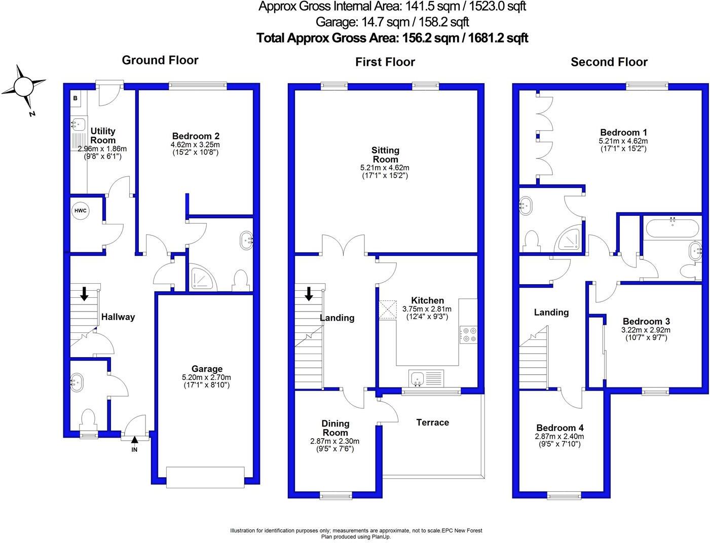Avonsands, Mudeford floorplan