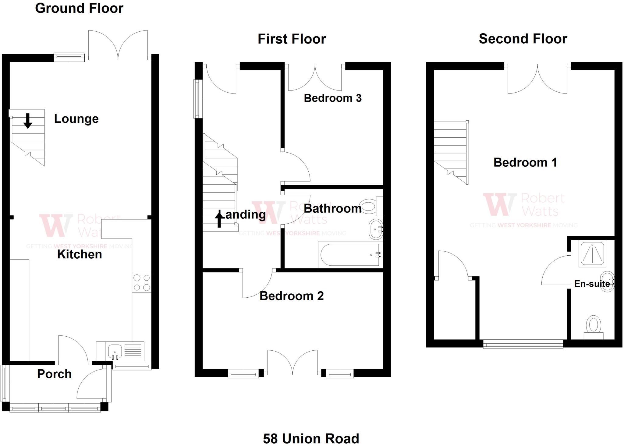 Union Road, Low Moor, Bradford, BD12 floorplan