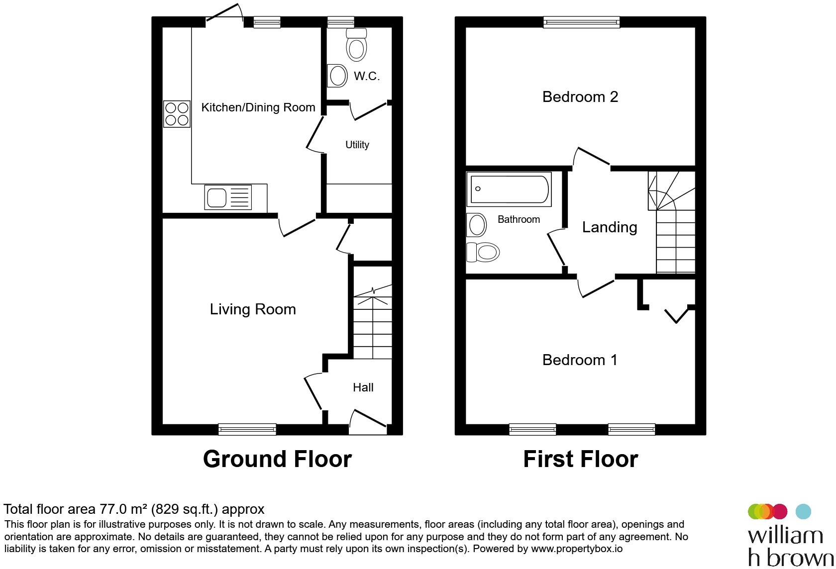 Bodmin Walk, Leeds floorplan