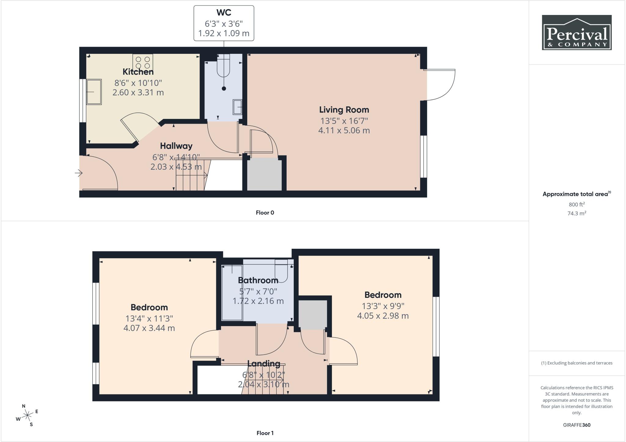 Bourne Brook View, Earls Colne, Colchester, Essex, CO6 floorplan