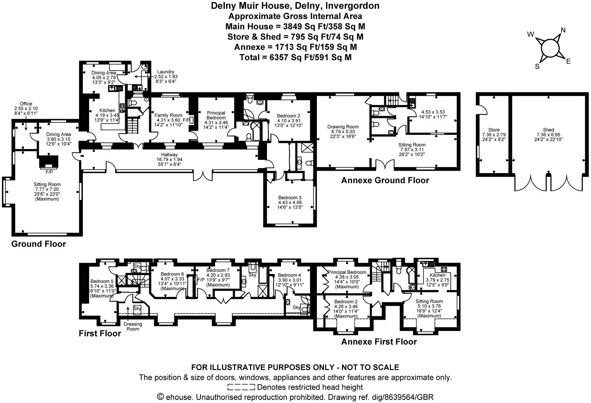 Delny, Invergordon, IV18 floorplan