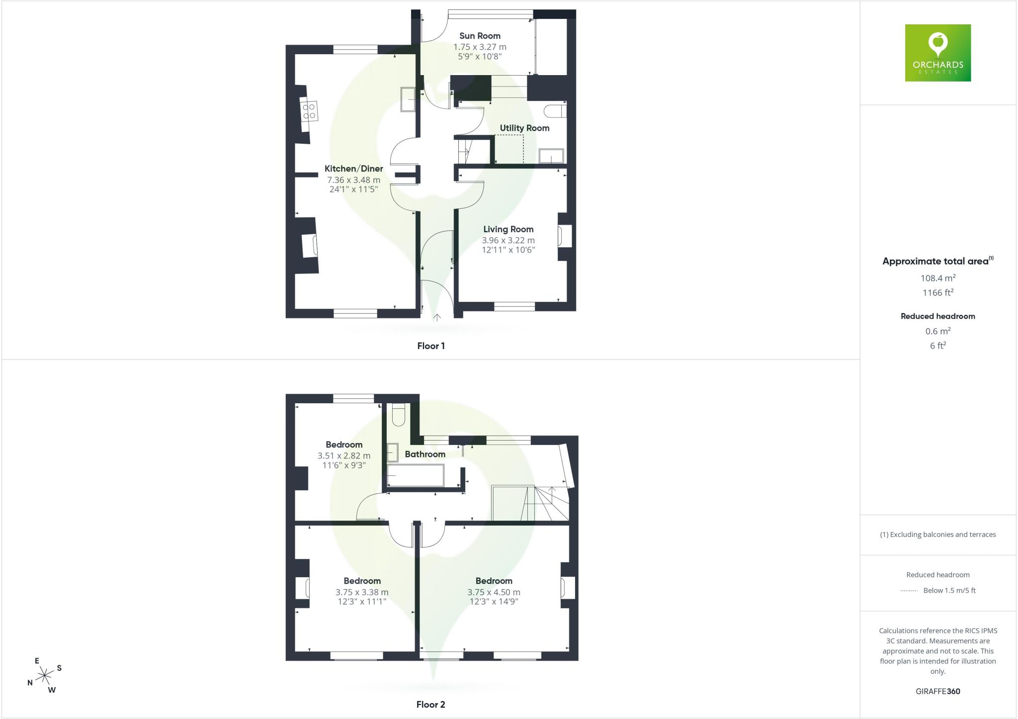 Glencoe House, Thorney Road, Kingsbury Episcopi, Near Martock floorplan