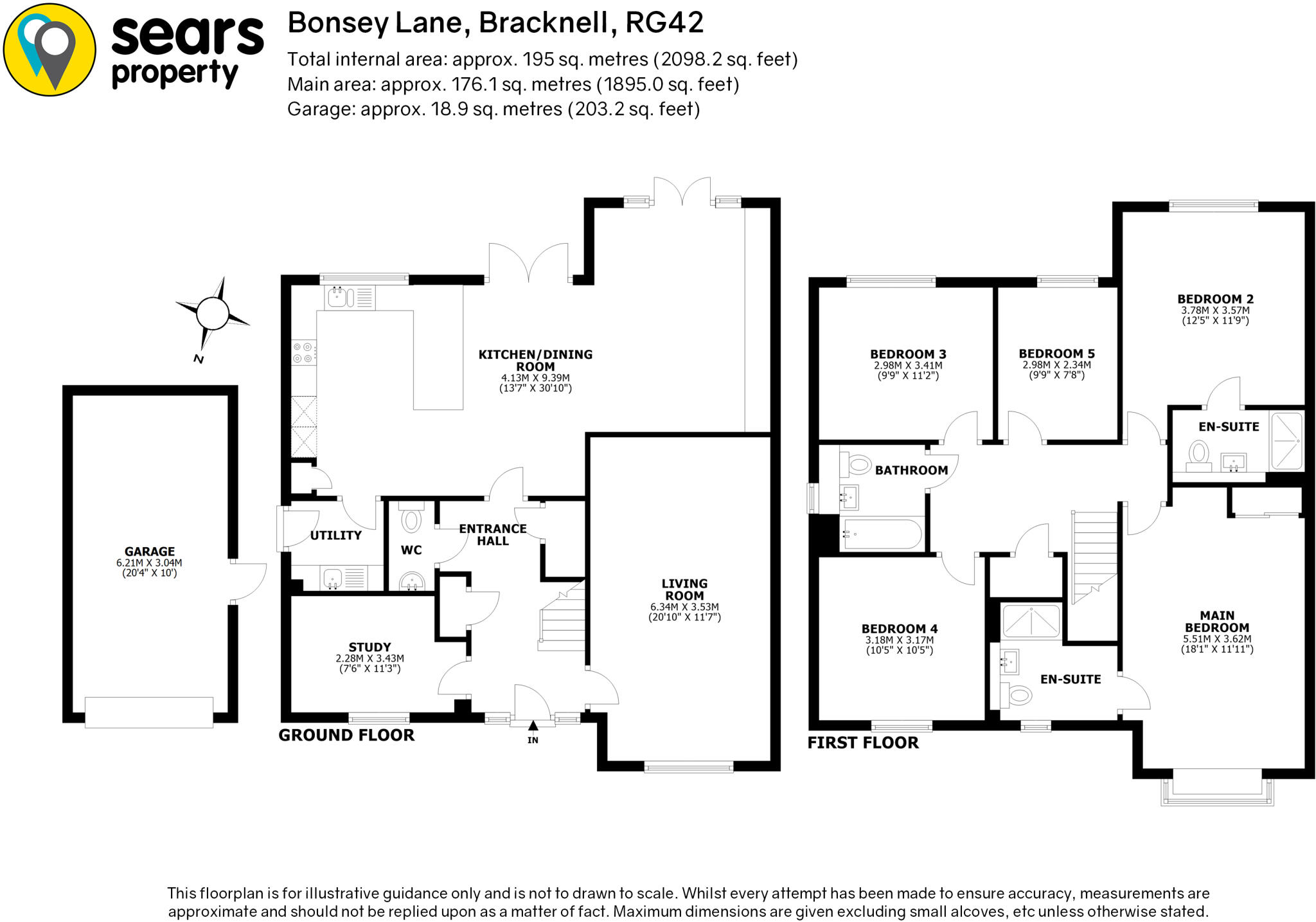 Bonsey Lane, Binfield, RG42 floorplan