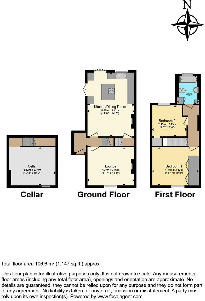 Mill Road, Gillingham, ME7 floorplan