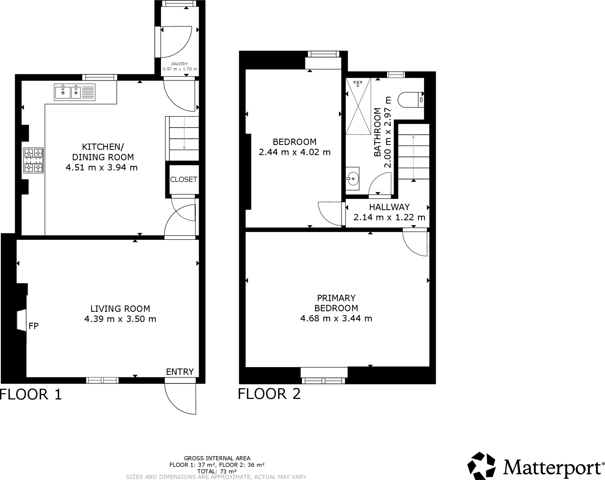 Halliwell Road, Bolton floorplan
