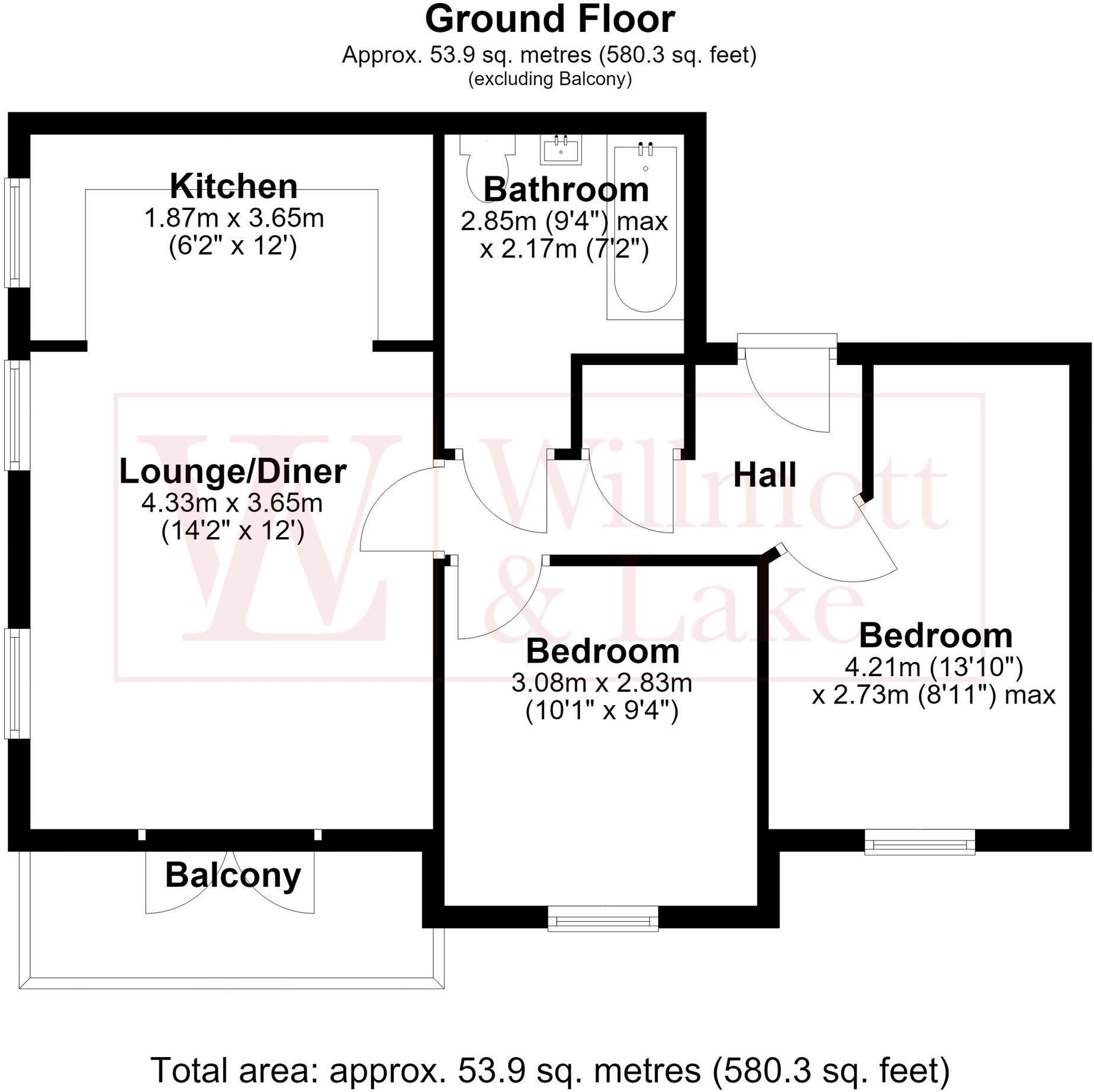 Thorpe Road, Bishop's Stortford, Hertfordshire floorplan