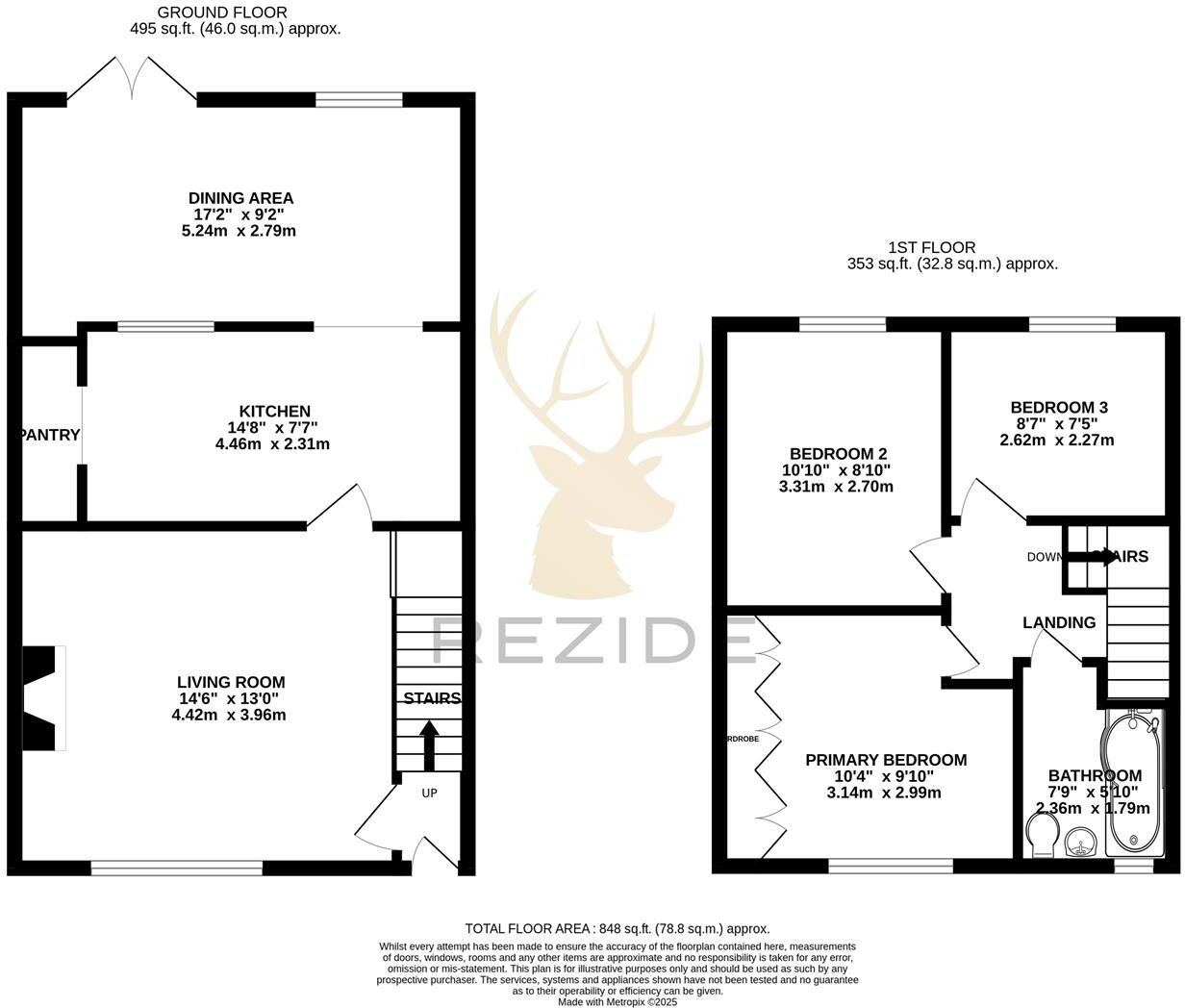 No. 11, Riverview, Barrow Upon Soar floorplan