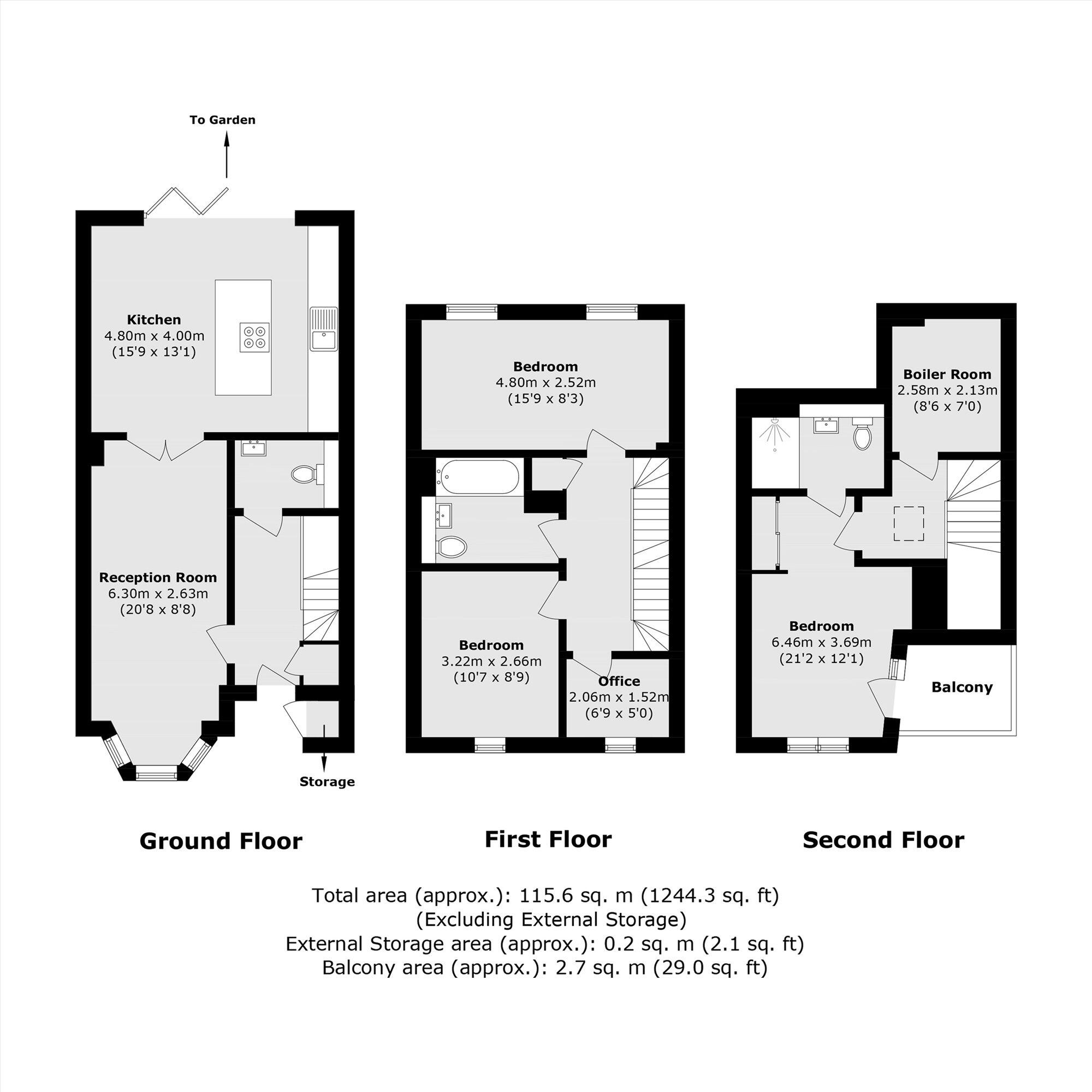 Rose Square, Twickenham floorplan