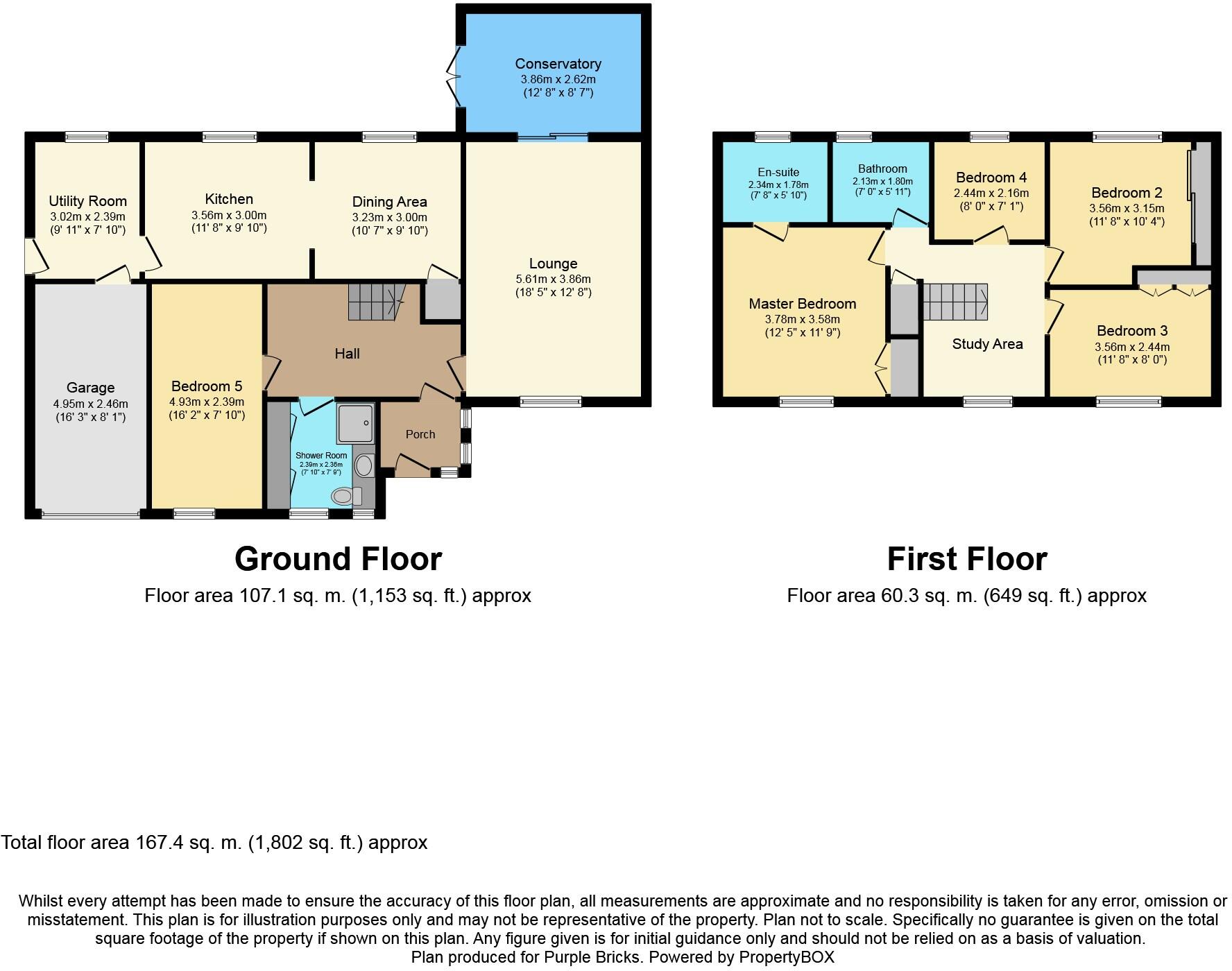 Holbein Gardens, Northampton, NN4 floorplan