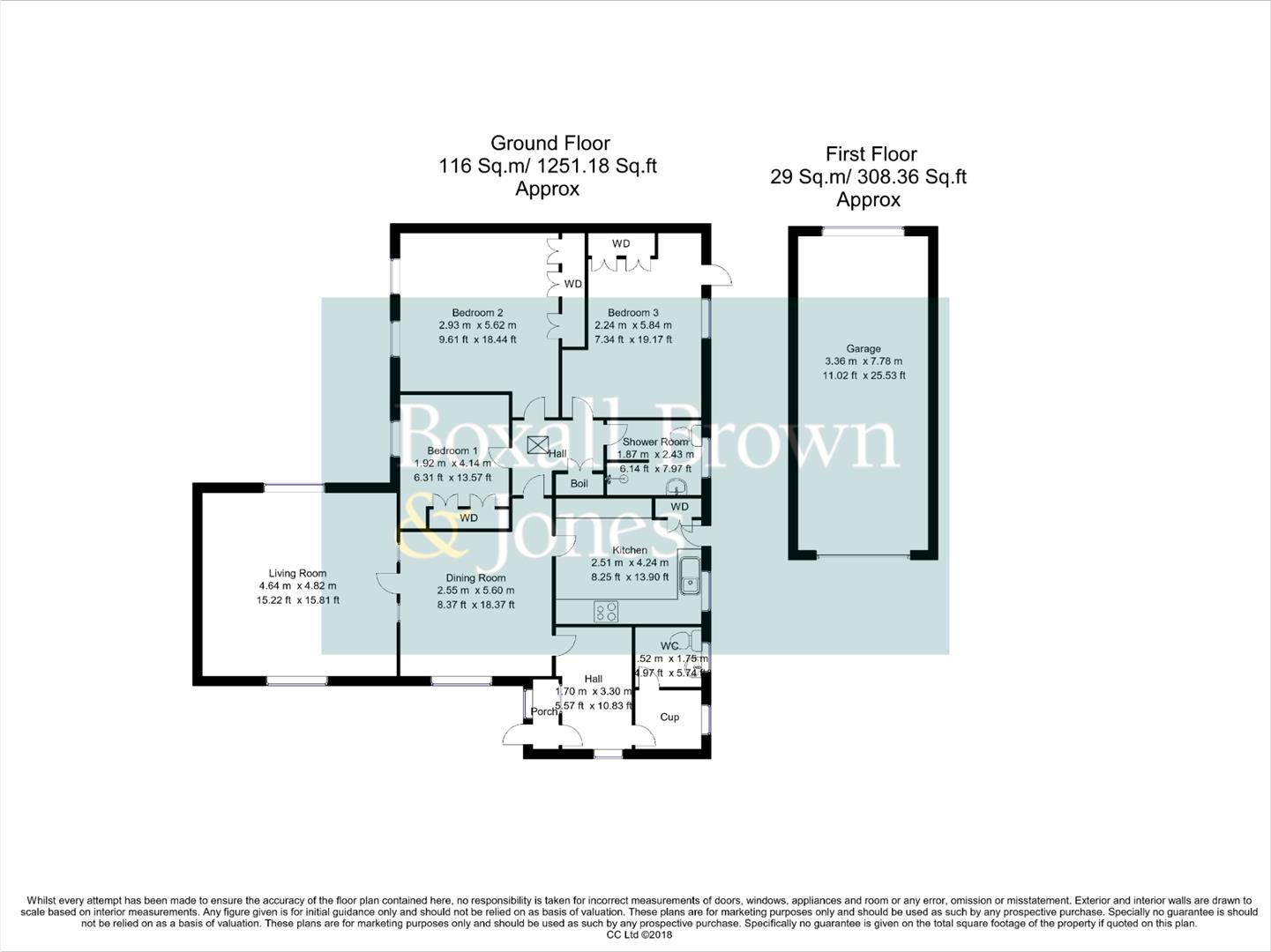 Croft Close, Ockbrook, Derby floorplan