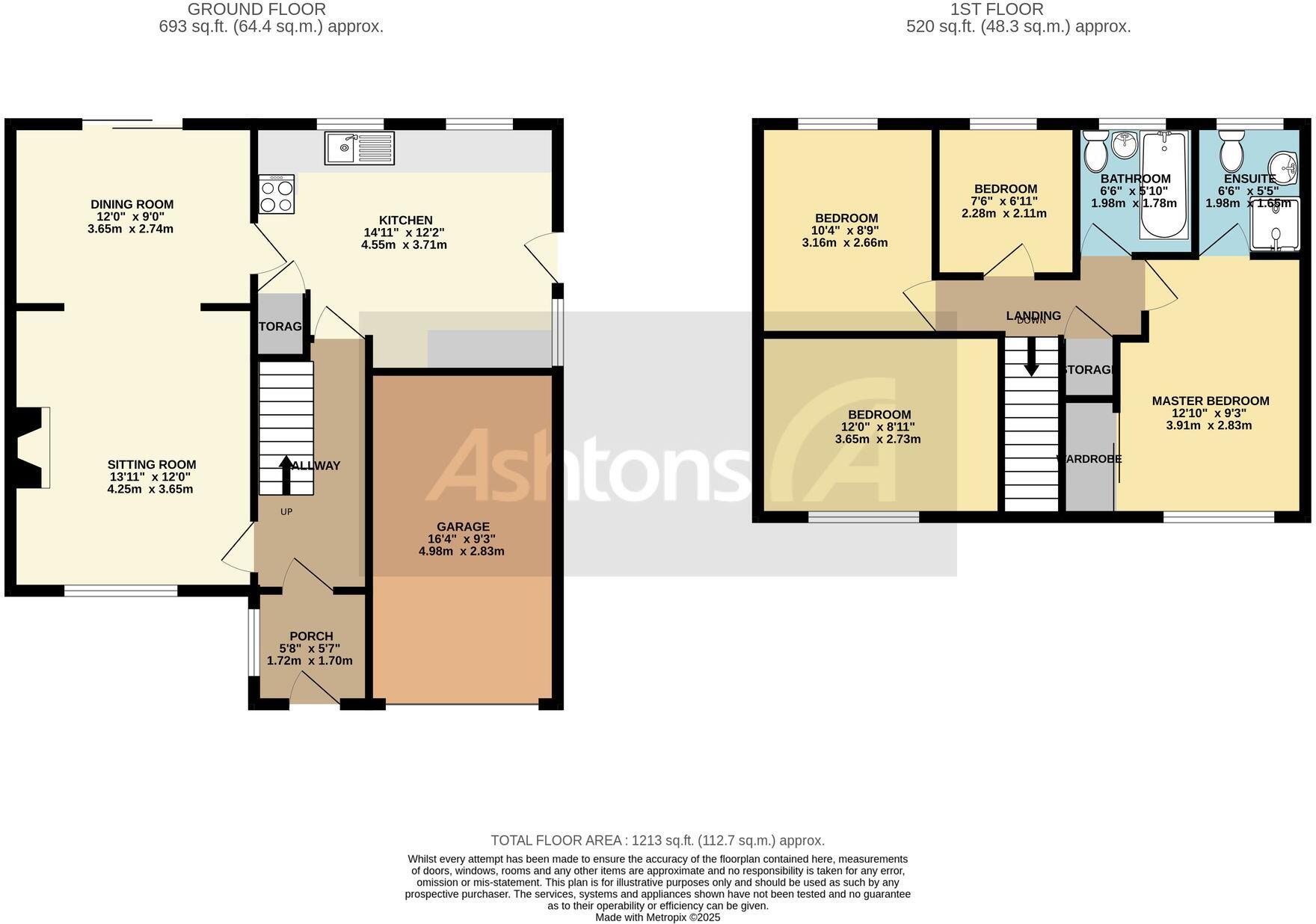 Cypress Close, Woolston, WA1 floorplan