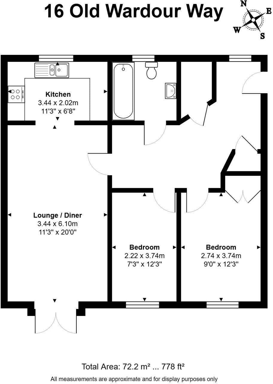 Old Wardour Way, Newbury, RG14 floorplan