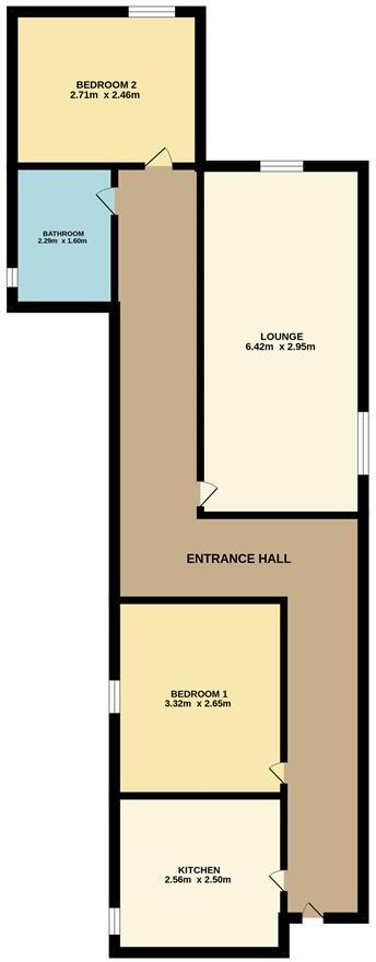 Westgate, Southwell floorplan