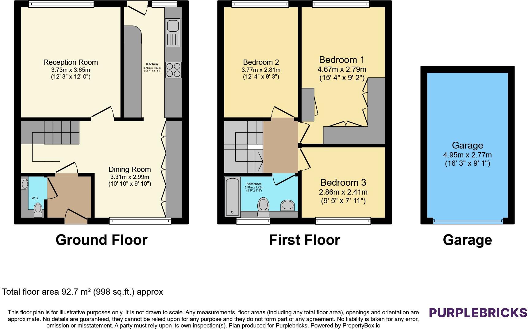Perry Street, Chatham, ME4 floorplan