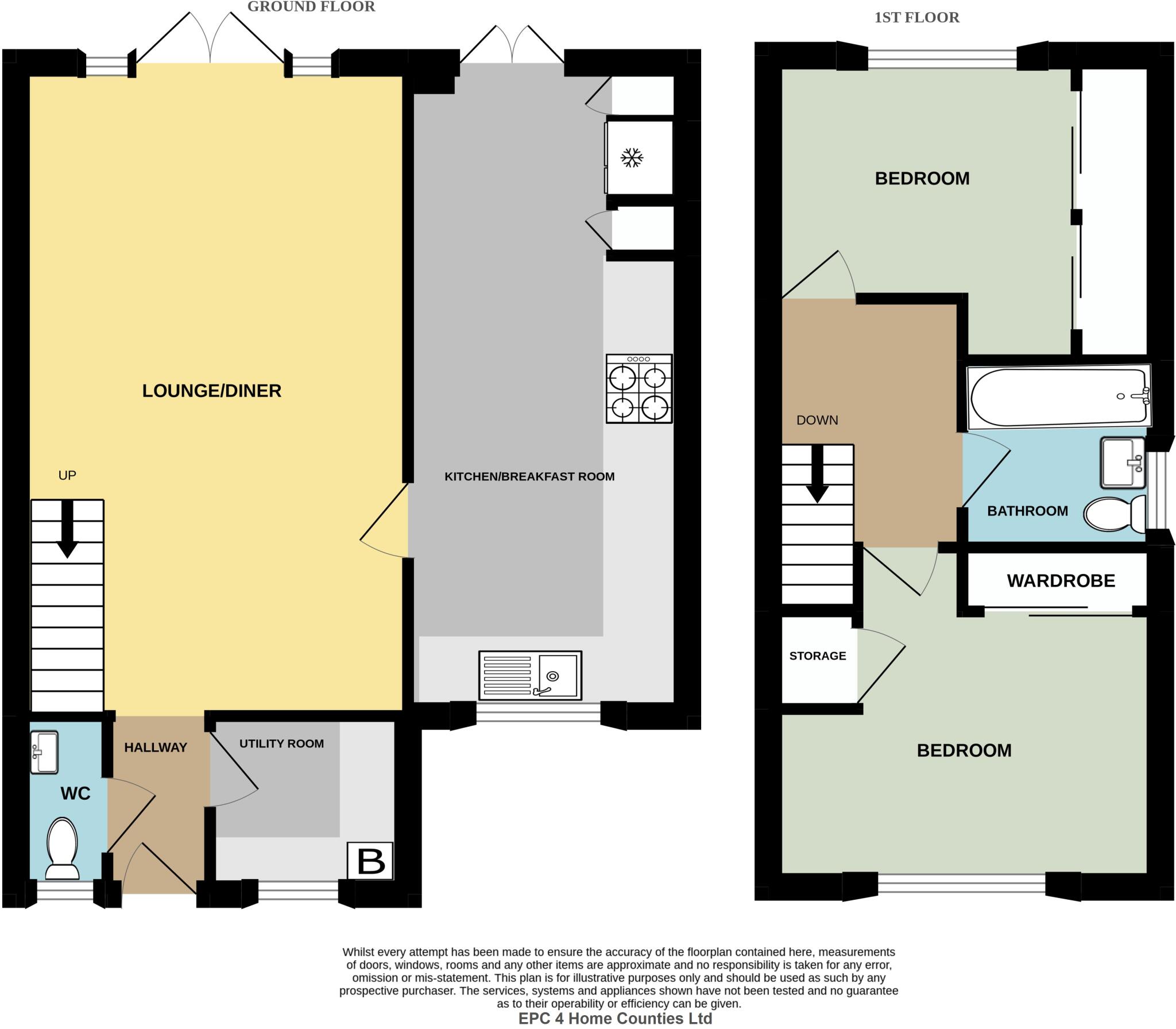 Moor Furlong, Cippenham floorplan