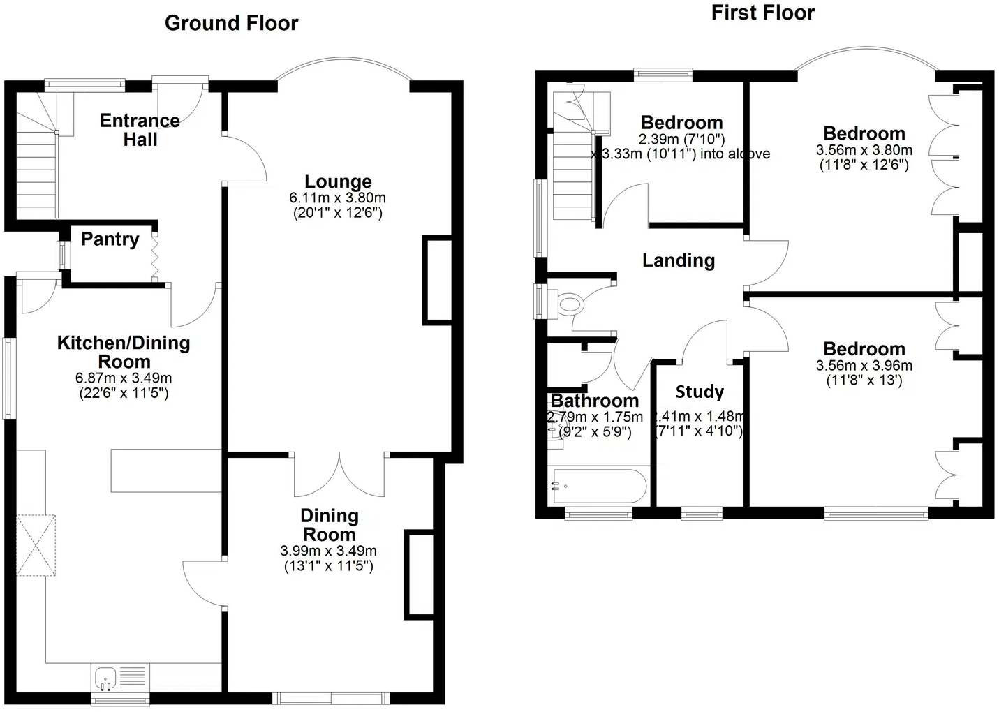 Whirlow Grove, Whirlow, Sheffield floorplan