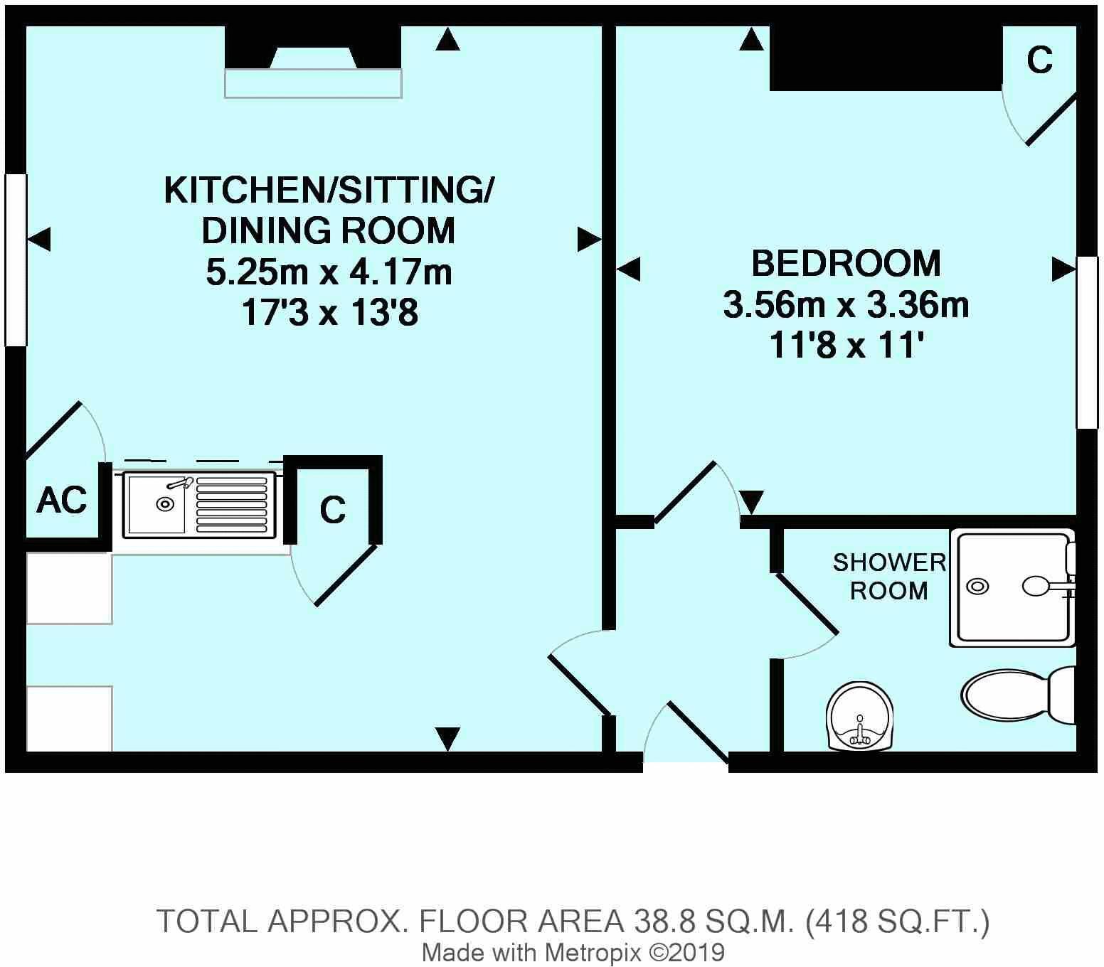 High Street, Wellington floorplan