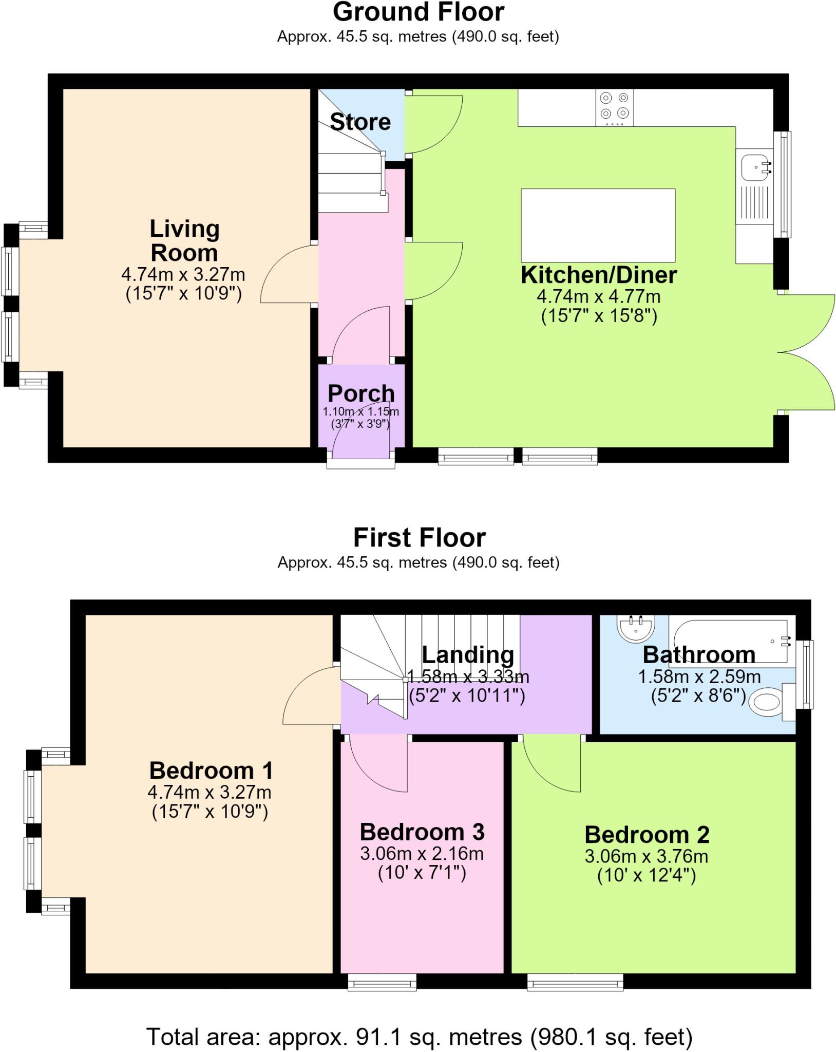 Fir Road, Waterloo, L22 floorplan
