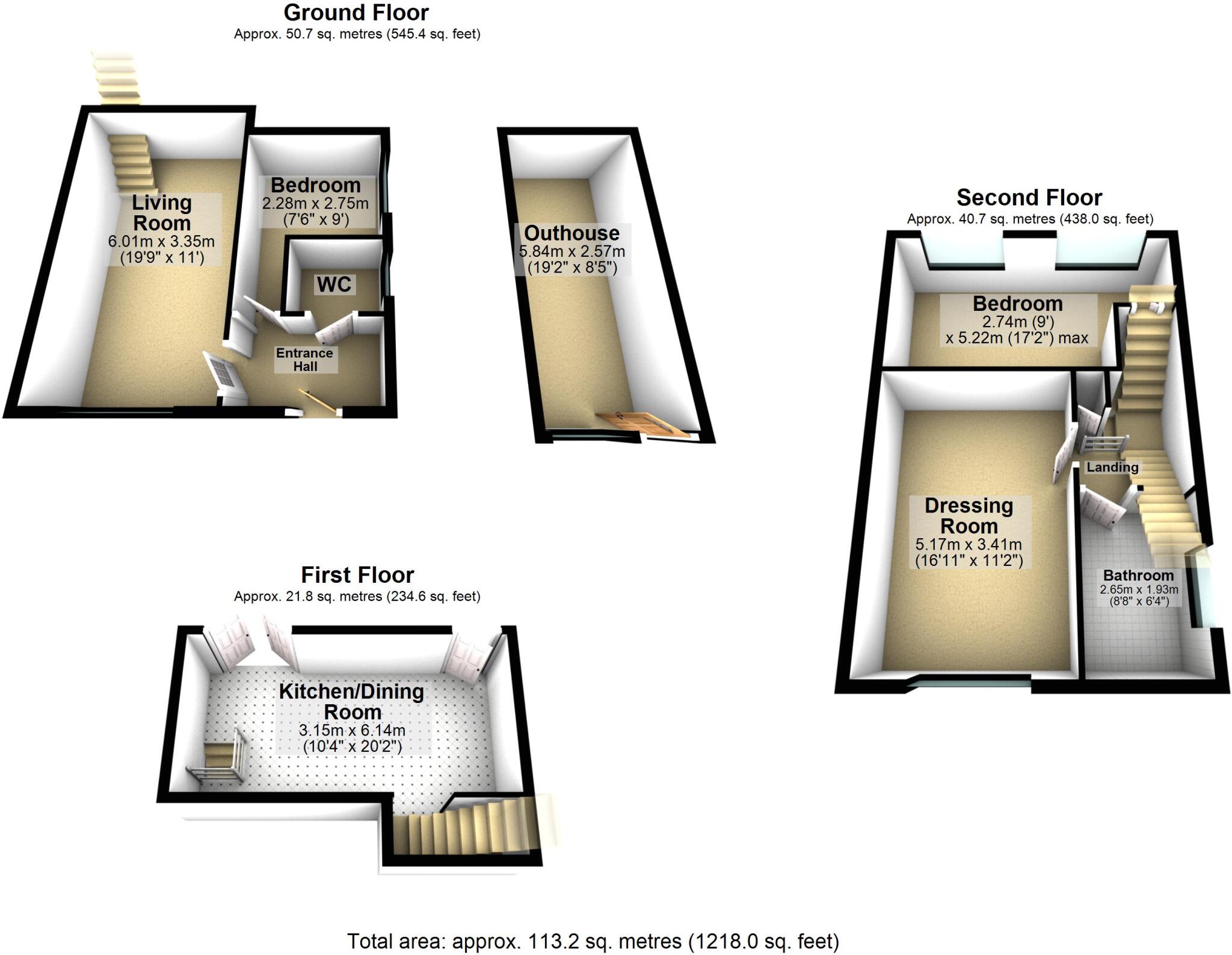 Walden Avenue, Oldham, Greater Manchester, OL4 floorplan