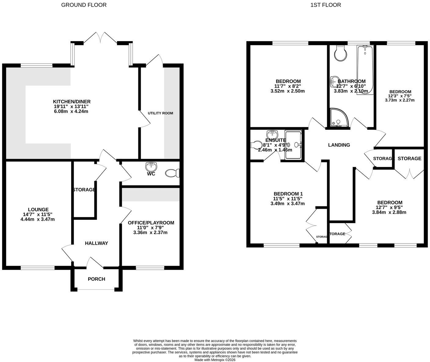 Marigold Crescent,Shepshed,Leicestershire,LE12 9WP floorplan
