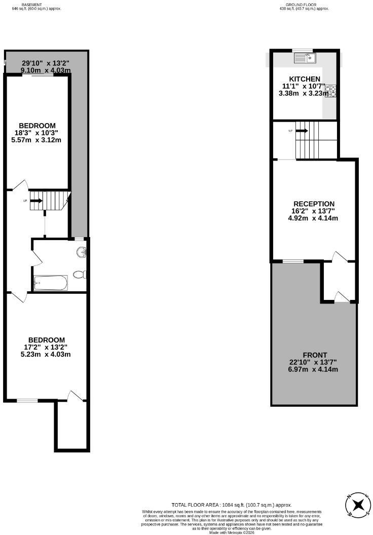 Frognal, Hampstead, London, NW3 floorplan