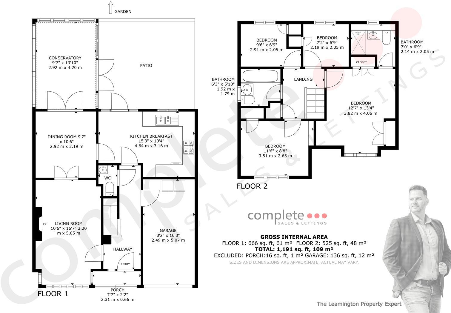 Mark Antony Drive, Heathcote, Warwick floorplan